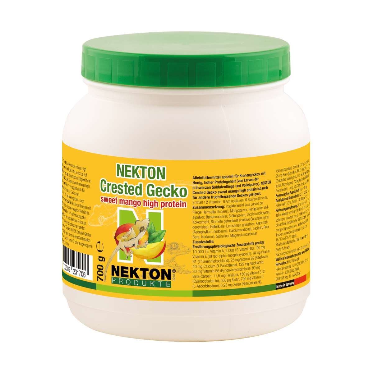 NEKTON Crested Gecko sweet Mango high Protein